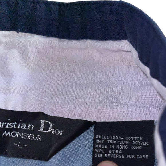 VTG Christian Dior Jacket 80s Windbreaker Bomber - Picture 3 of 4